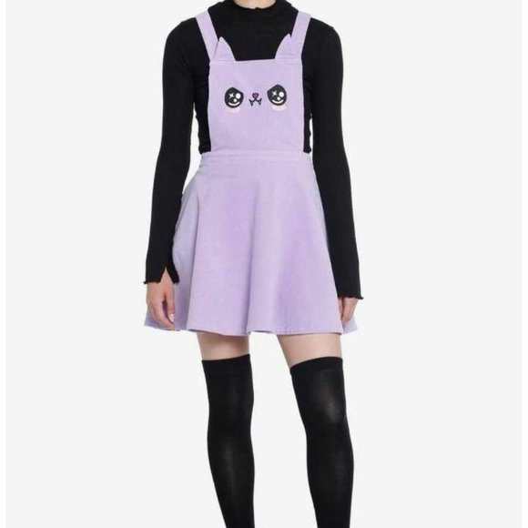 Overall skirt purple deals